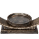 Artekko Trophy Κηροπήγιο Μέταλλο σε Καφέ Μπρονζέ (34.5x9.5x36.8)cm 2pcs