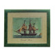 Artekko Artwork Trois-Mats Phoceen Κάδρο η Γαλέρα του Ναπολέοντα 2 pcs (58x48x2)cm