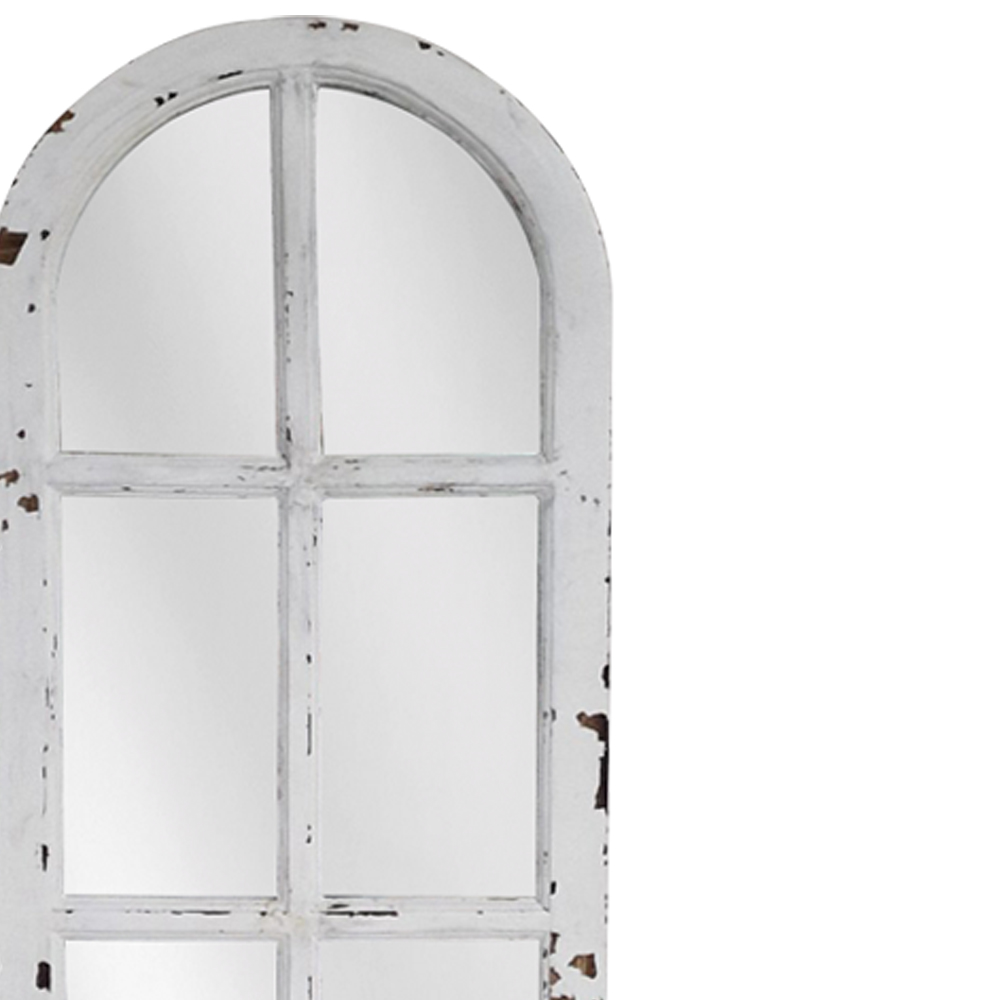 Artekko Mirroki Ξύλινος Καφέ Καθρέπτης Τοίχου (150x49)cm
